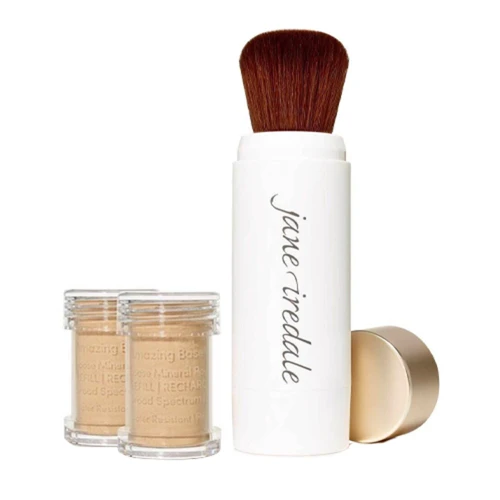Jane Iredale Amazing Base Refillable Brush And 2 Refill Canisters - Amber SPF20 19 Jane Iredale Amazing Base Refillable Brush And 2 Refill Canisters - Amber SPF20 - Image 19