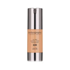Bodyography Natural Finish Foundation - #100 Light (Neutral Undertone) -Fashion Cosmetics Shop Natural Finish Foundation 220 Med Dark Cool Undertone 60324 4312 detail