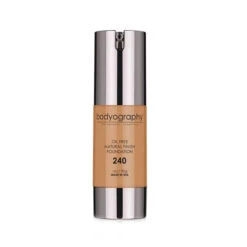 Bodyography Natural Finish Foundation - #100 Light (Neutral Undertone) -Fashion Cosmetics Shop Natural Finish Foundation 240 Dark Warm Undertone 60325 931 detail